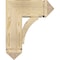 Ekena Millwork Thorton Arts and Crafts Rough Sawn Bracket w/ Offset Brace, Douglas Fir, 8"W x 18"D x 22"H BKT0806X18X22THR03RDF - alternate 3
